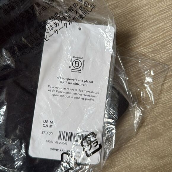 ATHLETA MOMENTUM SEAMLESS TANK BLACK MEDIUM NWT in‎ packaging - Picture 8 of 8